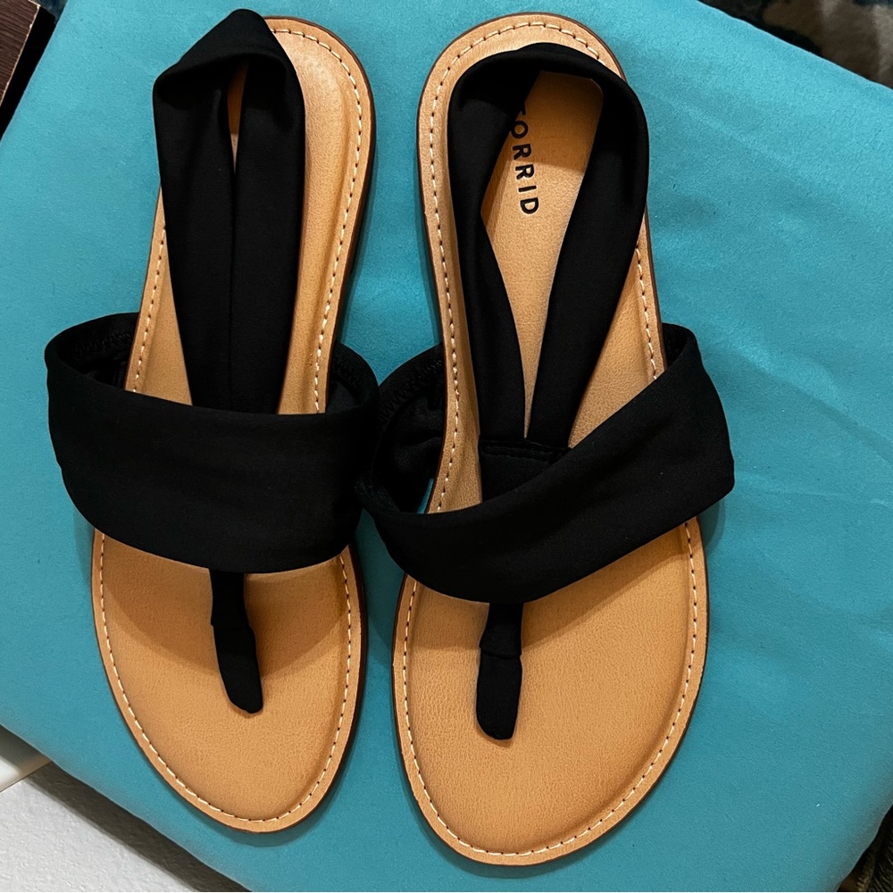 Torrid sandals, 12 WW, NWT